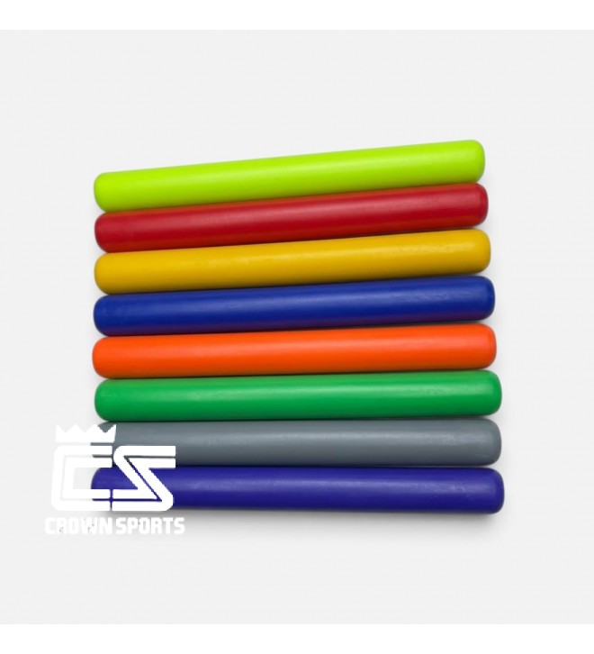 Relay Baton 30Cm Junior (Set of 8)- PLASTIC